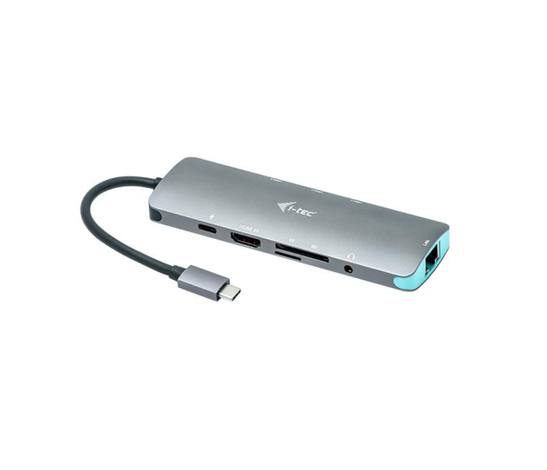 i-tec USB-C Metal Nano Dock 1x HDMI 4K LAN Audio PD 100W - 503277 - zdjęcie 5
